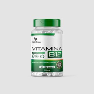 Vitamina B12 (Metilcobalamina) 500mg – 60 Cápsulas | Tuttiflora